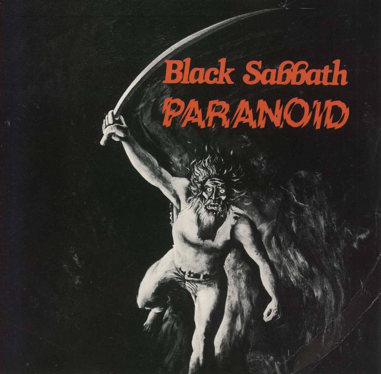 Black Sabbath Paranoid UK 7