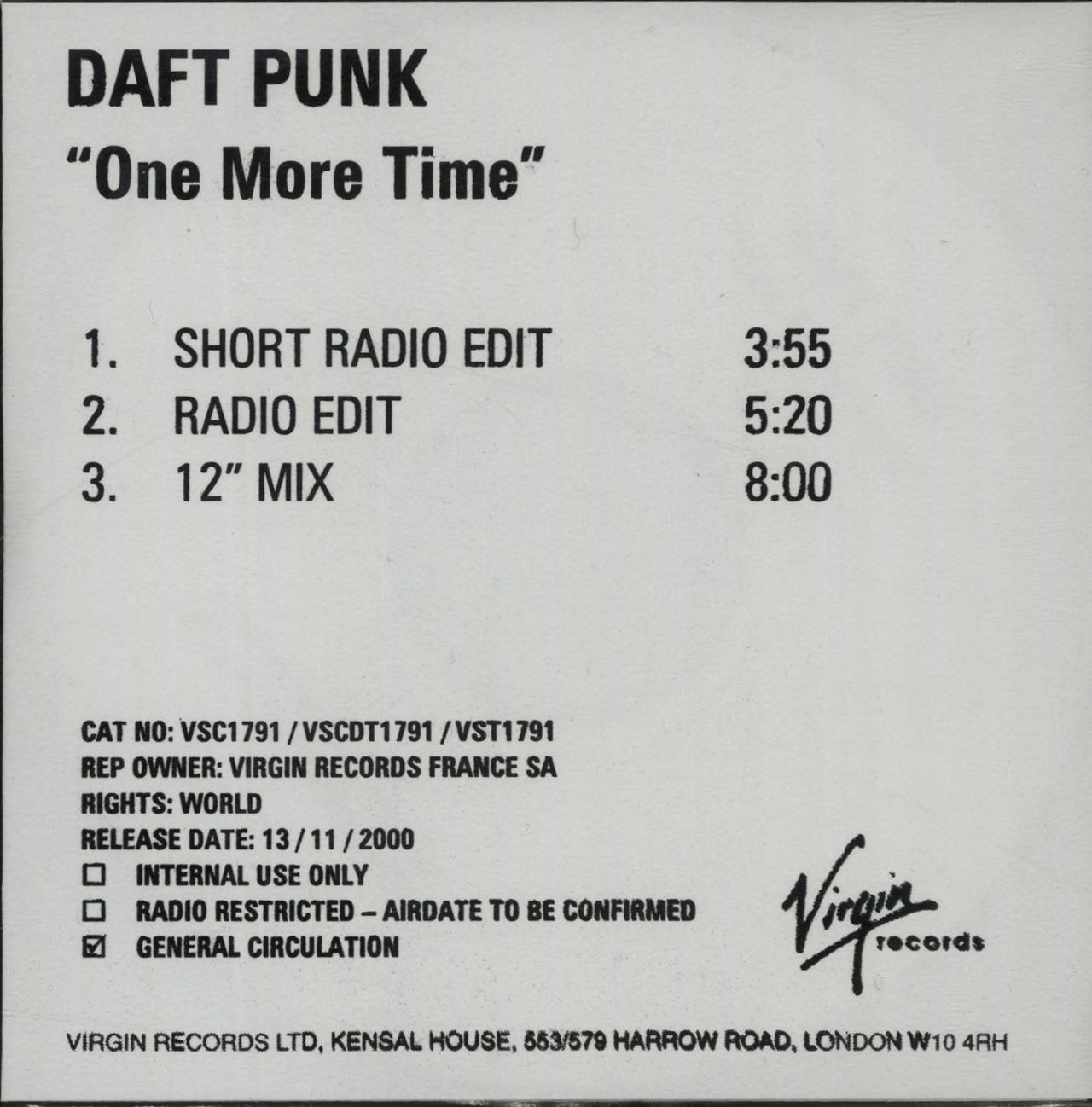 DAFT PUNK ONE MORE TIME - 洋楽