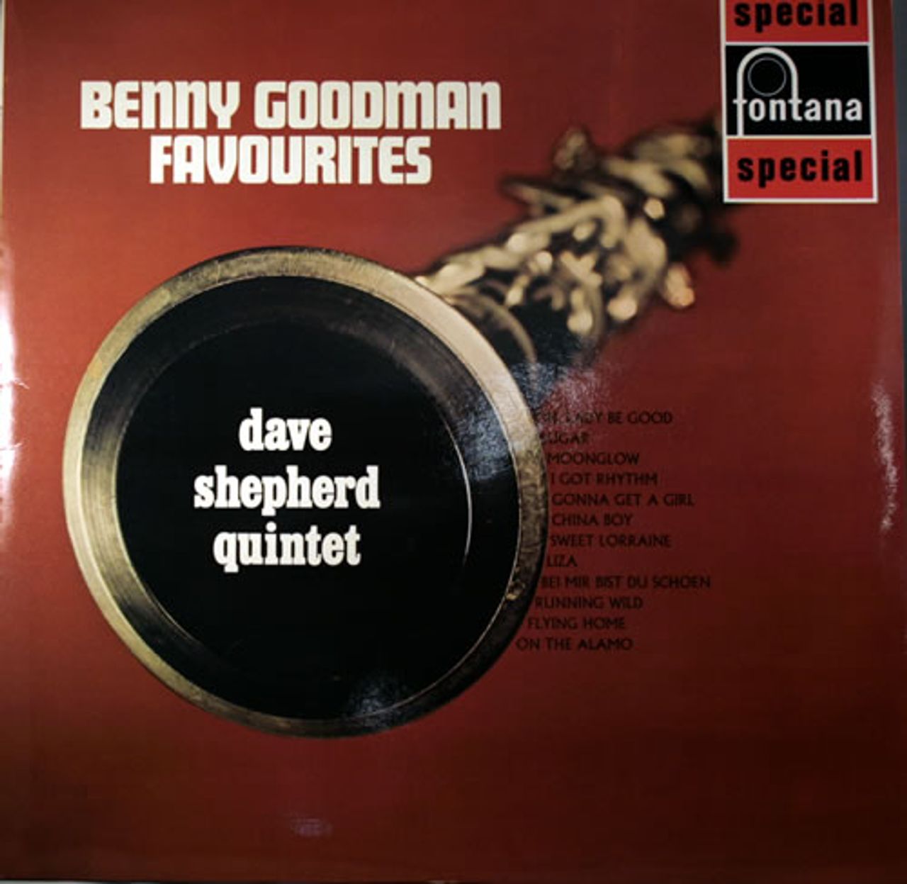 Dave Shepherd Benny Goodman Favourites UK Vinyl LP — RareVinyl.com