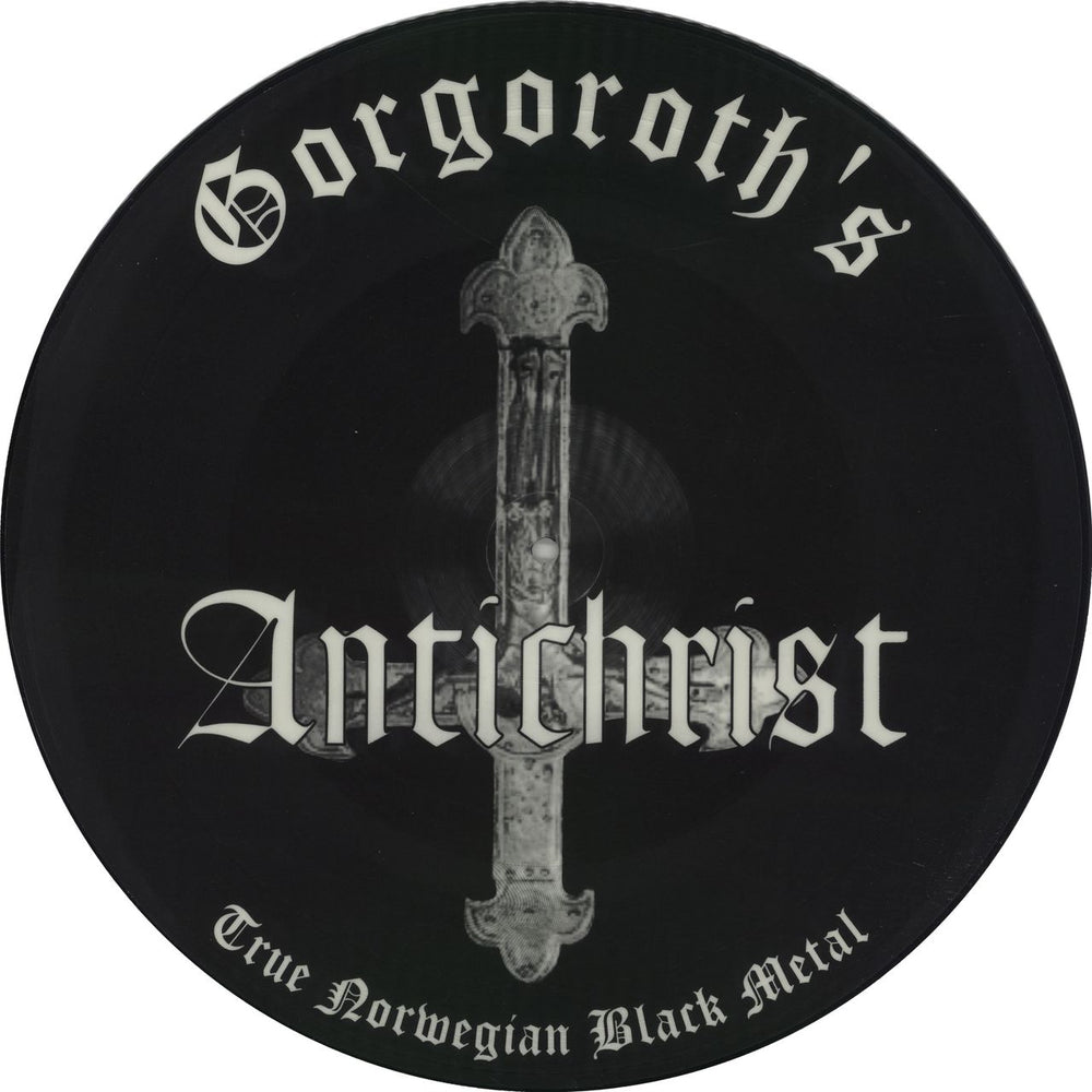 Gorgoroth Antichrist German picture disc LP (vinyl picture disc album)