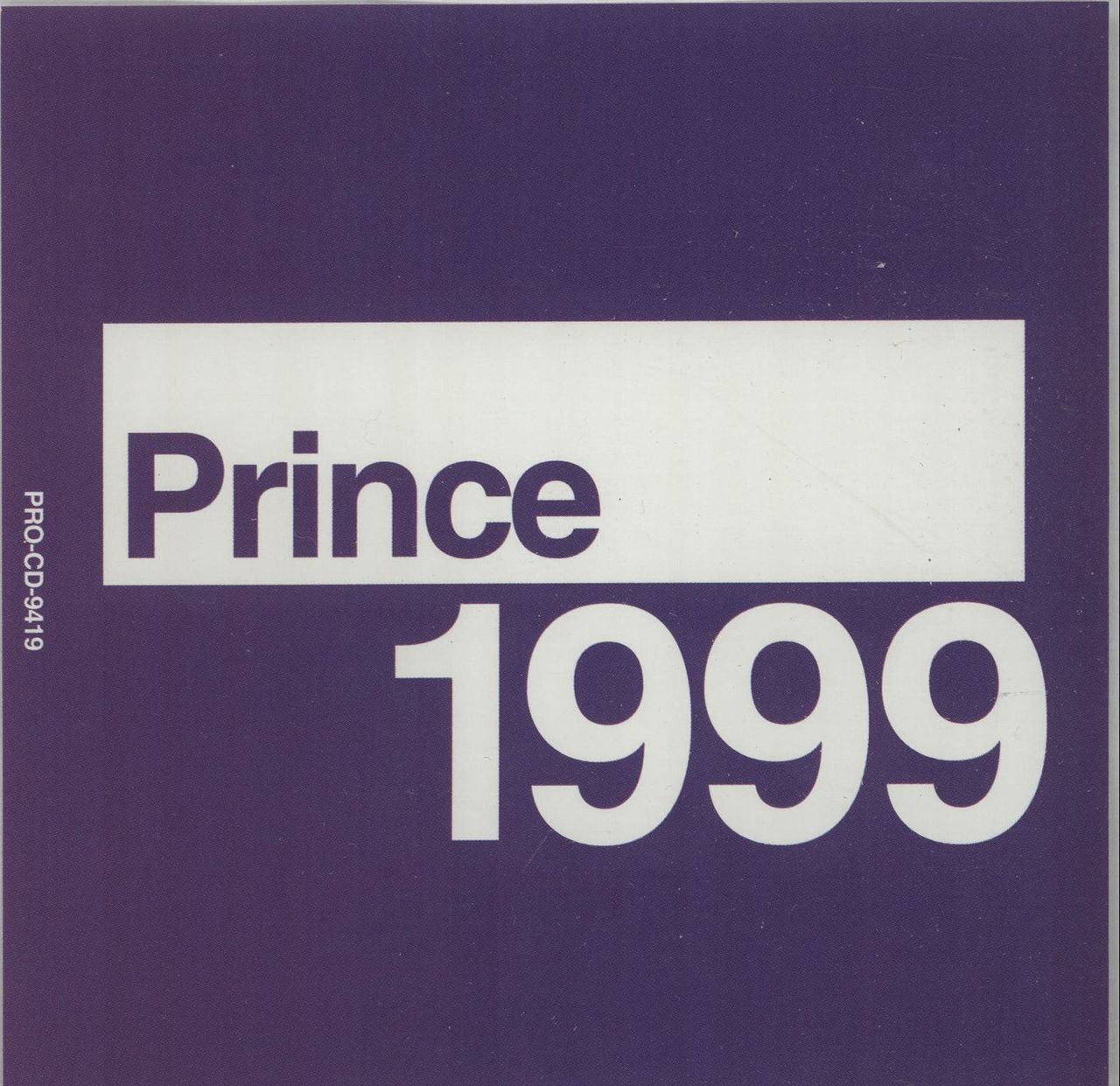 Prince Nineteen Ninety Nine US Promo CD single — RareVinyl.com