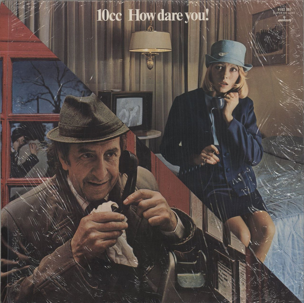 10cc How Dare You! - Shrink UK vinyl LP album (LP record)