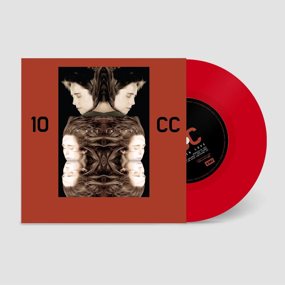 10cc I'm Not In Love - 50th Anniversary Red Vinyl Edition - Sealed UK 7" vinyl single (7 inch record / 45) 10C07IM857324