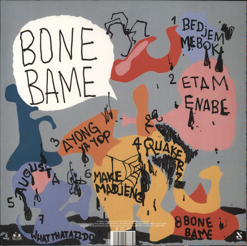 10LEC6 Bone Bame + CD French vinyl LP album (LP record)
