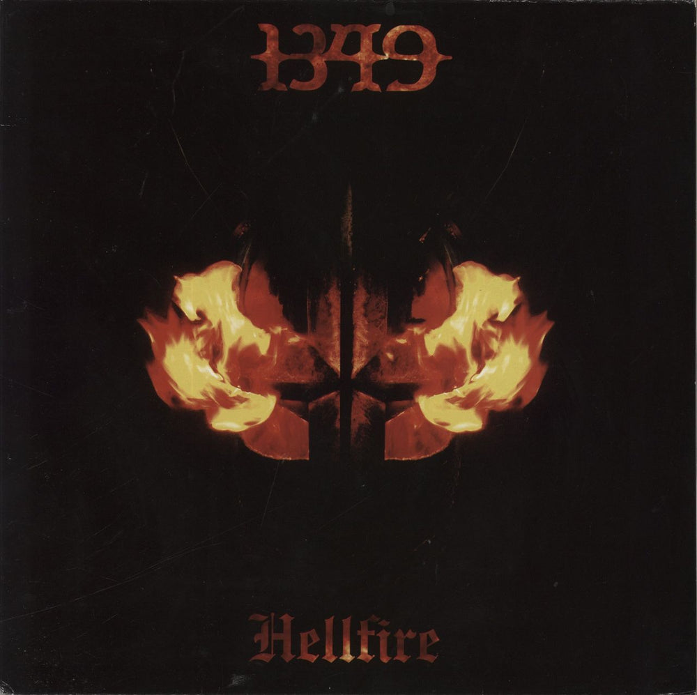 1349 HELLFIRE Norwegian 2-LP vinyl record set (Double LP Album) BOBV032LP