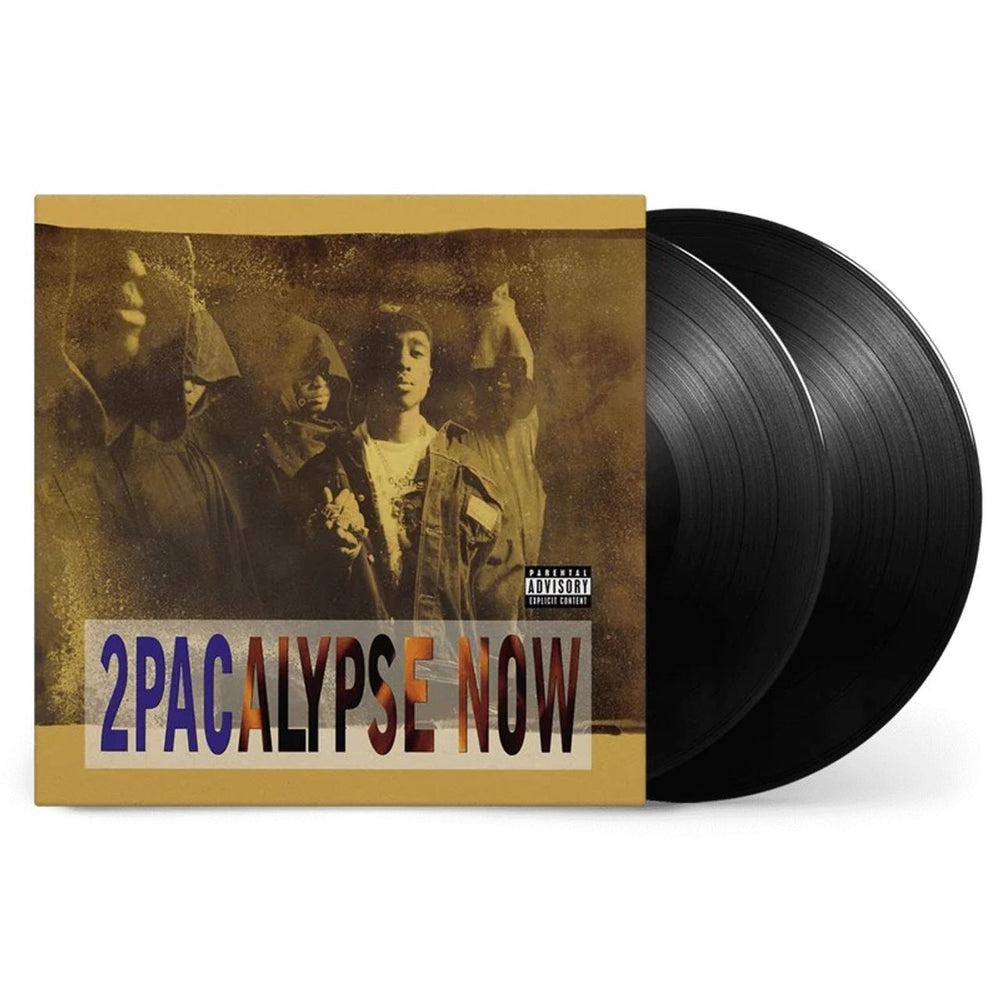 2Pac 2Pacalypse Now - Black Vinyl - Sealed UK 2-LP vinyl record set (Double LP Album) 2794985