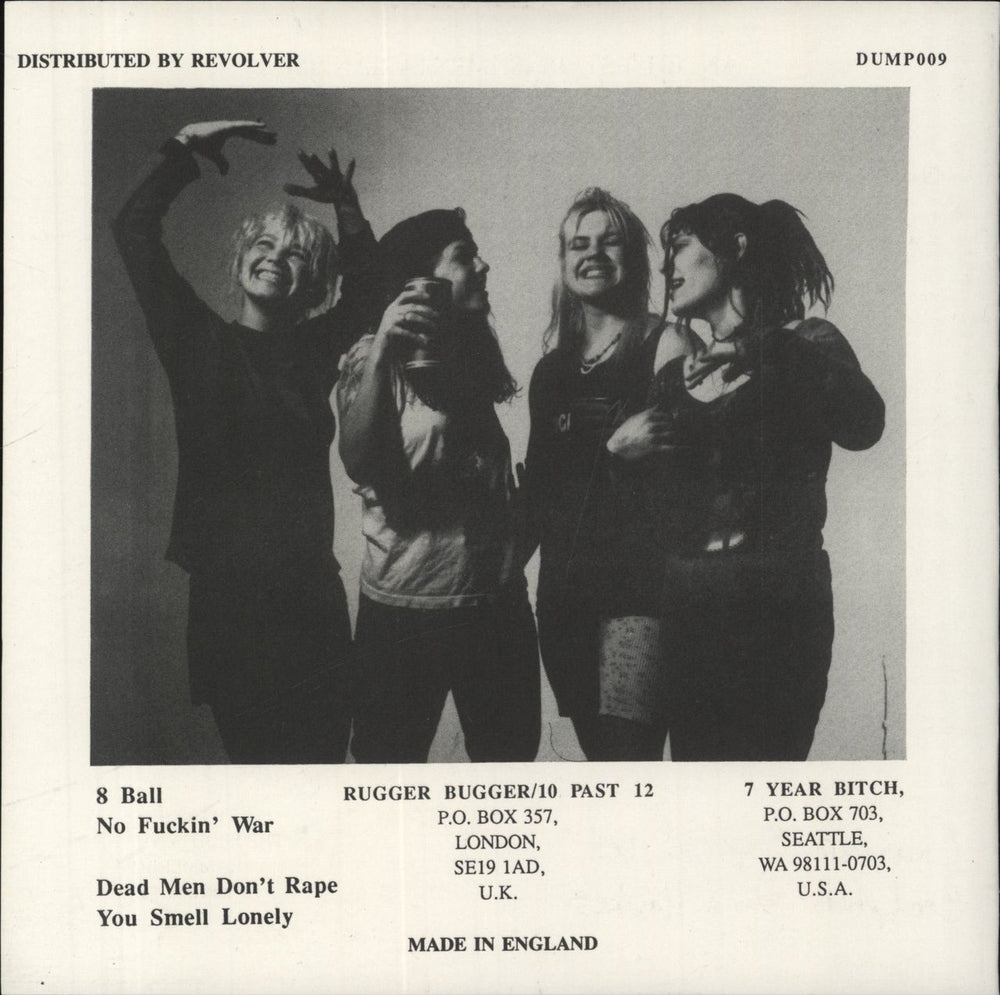 7 Year Bitch Antidisestablishmentarianism UK 7" vinyl single (7 inch record / 45)