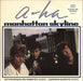 A-Ha Manhattan Skyline + Poster UK 12" vinyl single (12 inch record / Maxi-single) W8405TW