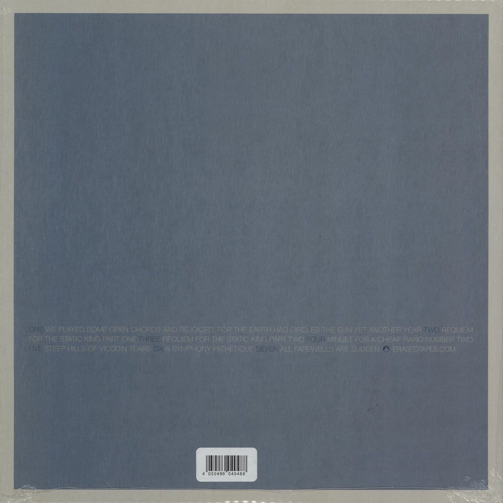 A Winged Victory For The Sullen A Winged Victory For The Sullen - Sealed UK vinyl LP album (LP record) 4050486049488