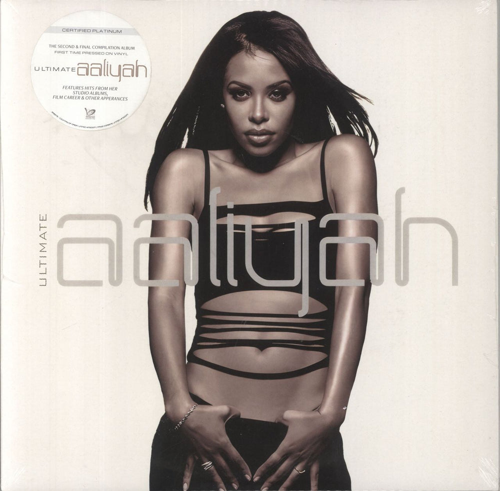 Aaliyah Ultimate Aaliyah - Sealed US 3-LP vinyl record set (Triple LP Album) ERE678