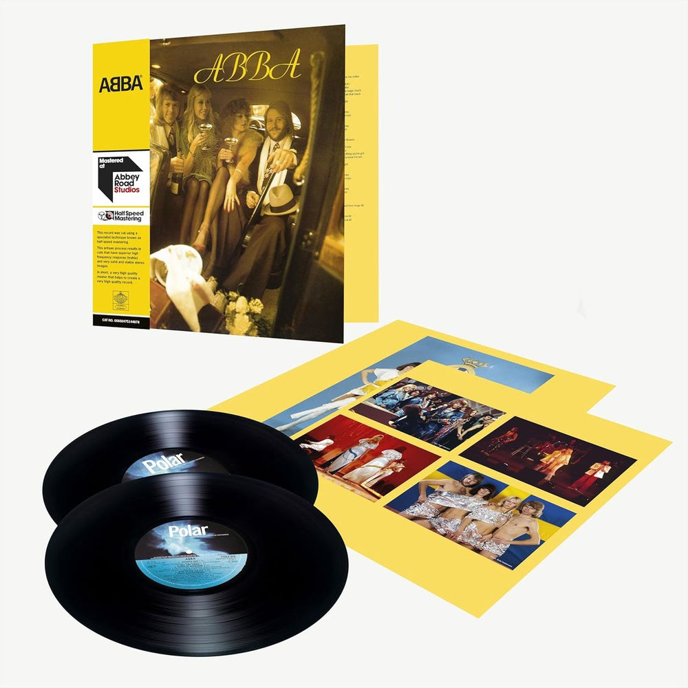 Abba ABBA - Half Speed Mastered Edition - 180 Gram Black Vinyl - Sealed UK 2-LP vinyl record set (Double LP Album) 602475144878