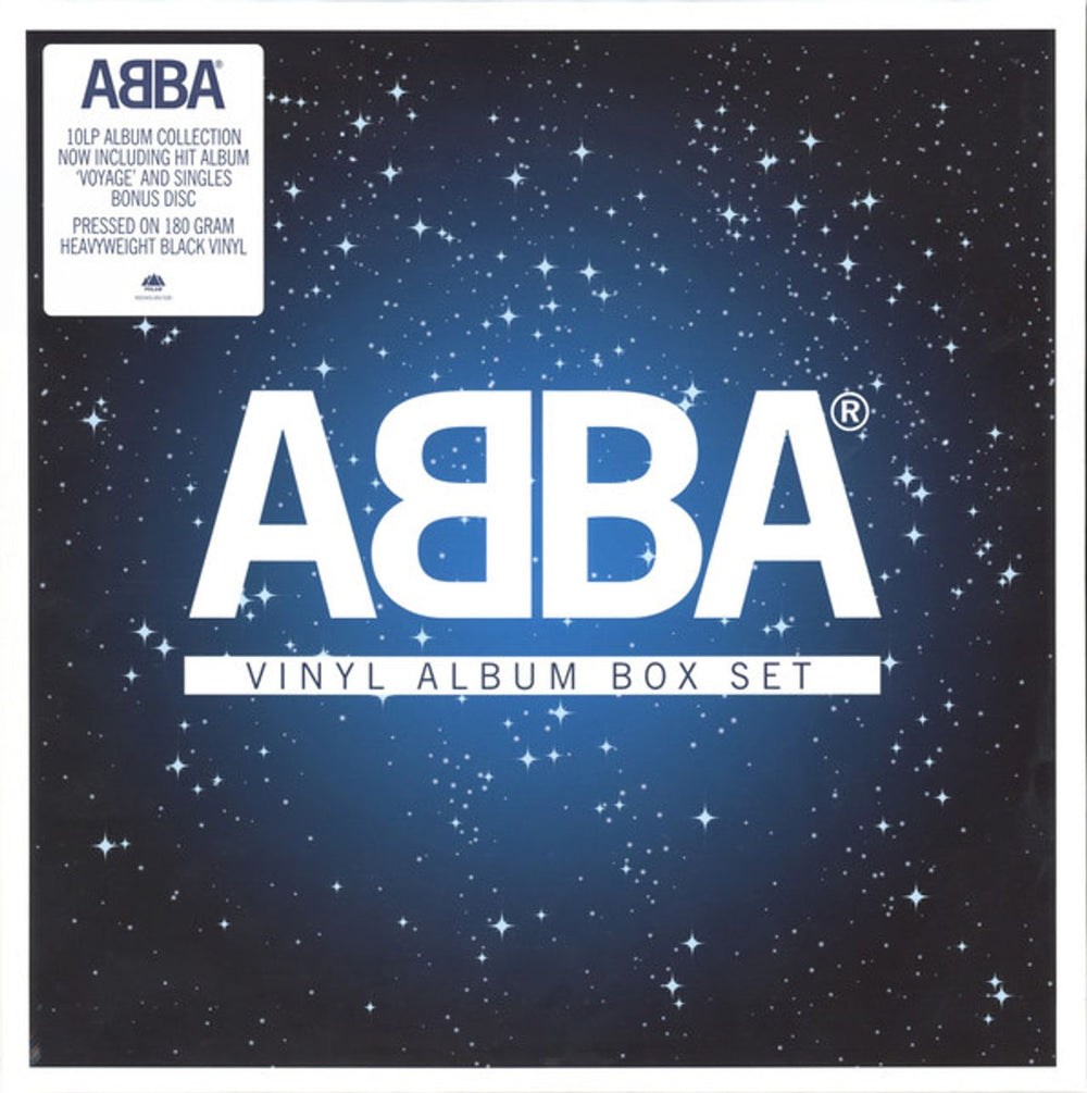 Abba Vinyl Album Box Set - 10LP 180 Gram - Sealed UK Vinyl Box Set ABBVXVI814825