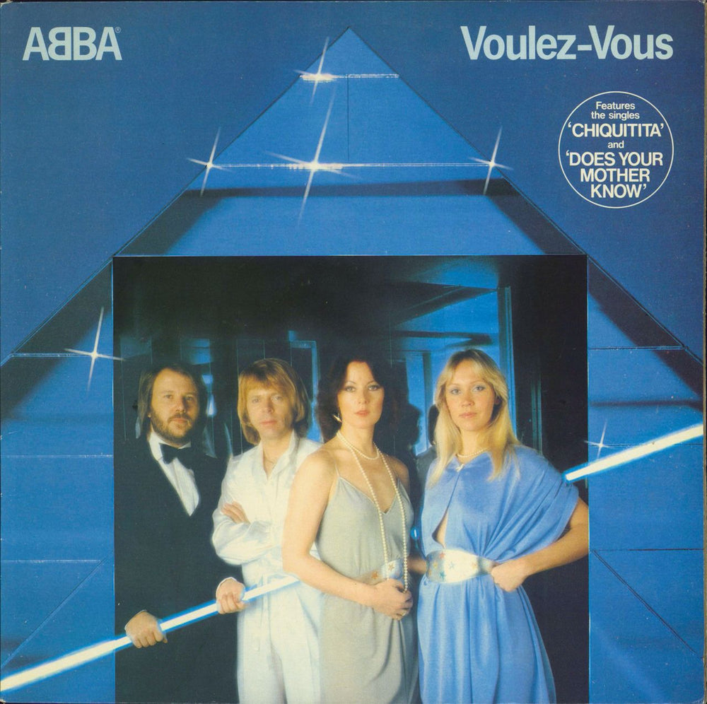 Abba Voulez-Vous UK vinyl LP album (LP record) EPC86086