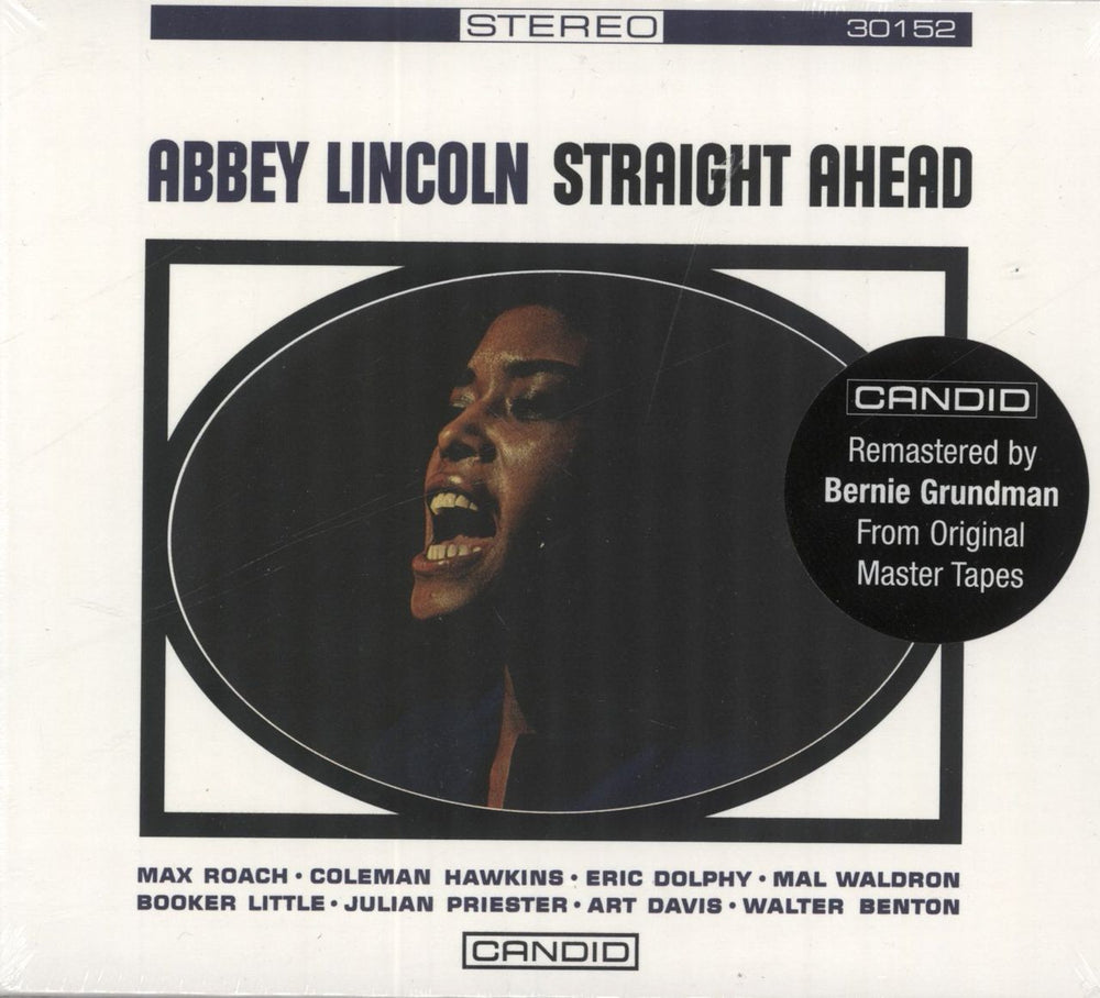 Abbey Lincoln Straight Ahead - Sealed US CD album (CDLP) CCD30152