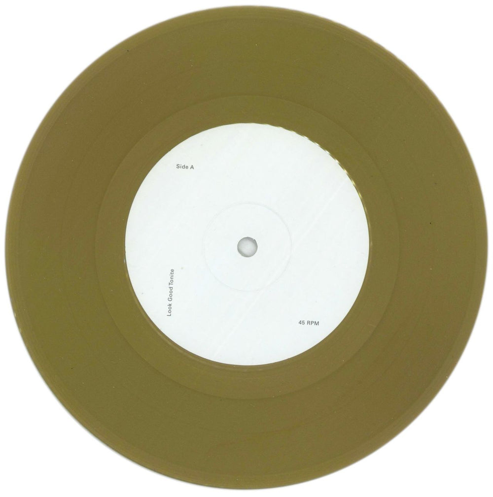 ABC Look Good Tonite / Sixty Seconds Later - Gold Vinyl UK 7" vinyl single (7 inch record / 45) ABC07LO866089