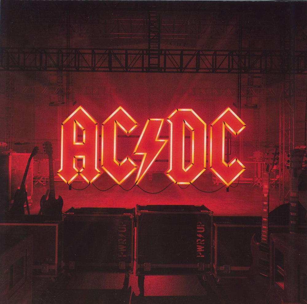 AC/DC Power Up - Red Vinyl UK vinyl LP album (LP record) 19439816651