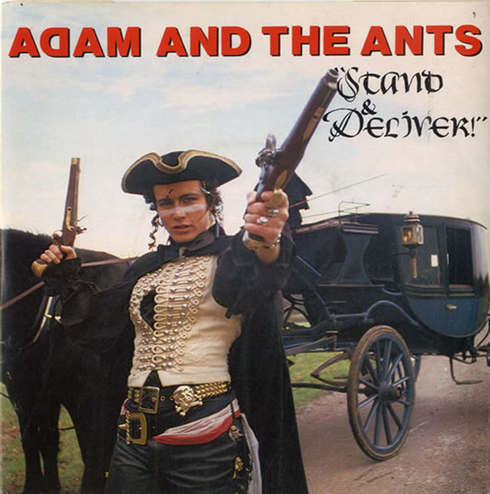 Adam & The Ants Stand & Deliver - paper label UK 7" vinyl single (7 inch record / 45) CBSA1065