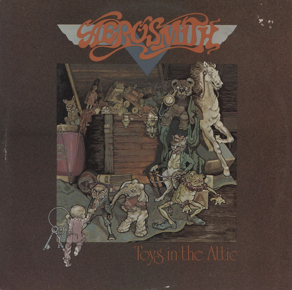 Aerosmith Toys In The Attic - EX UK vinyl LP album (LP record) 80773