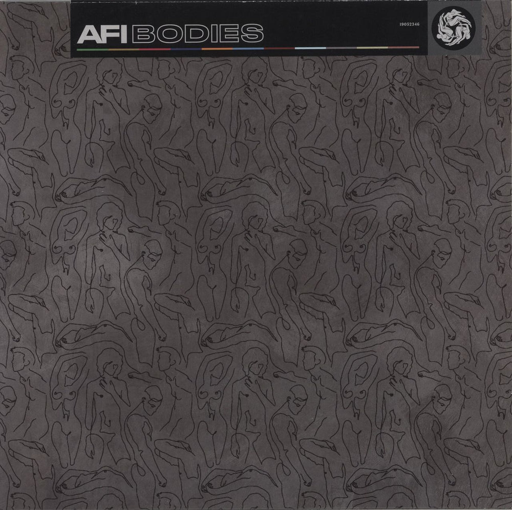 AFI Bodies - Black & Clear Ghost Vinyl US vinyl LP album (LP record) 19052346