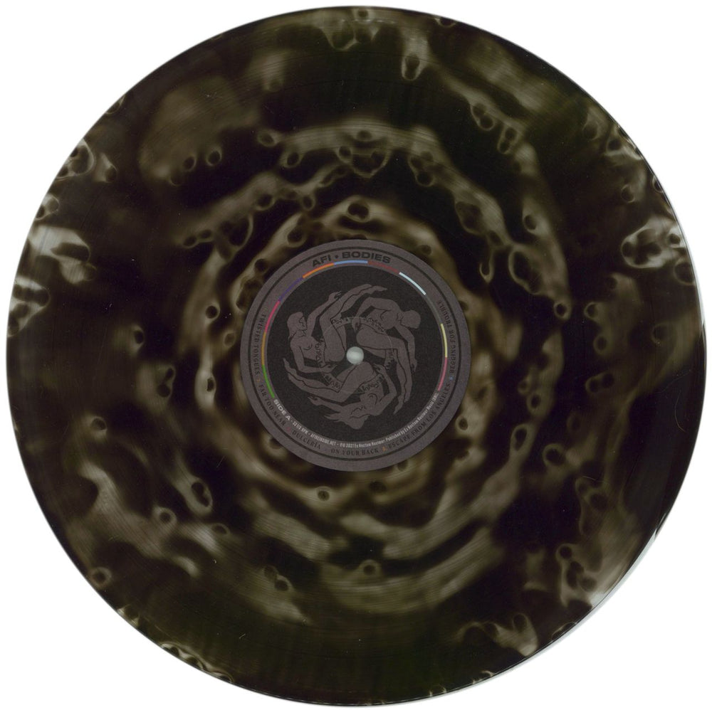 AFI Bodies - Black & Clear Ghost Vinyl US vinyl LP album (LP record) AFSLPBO862671