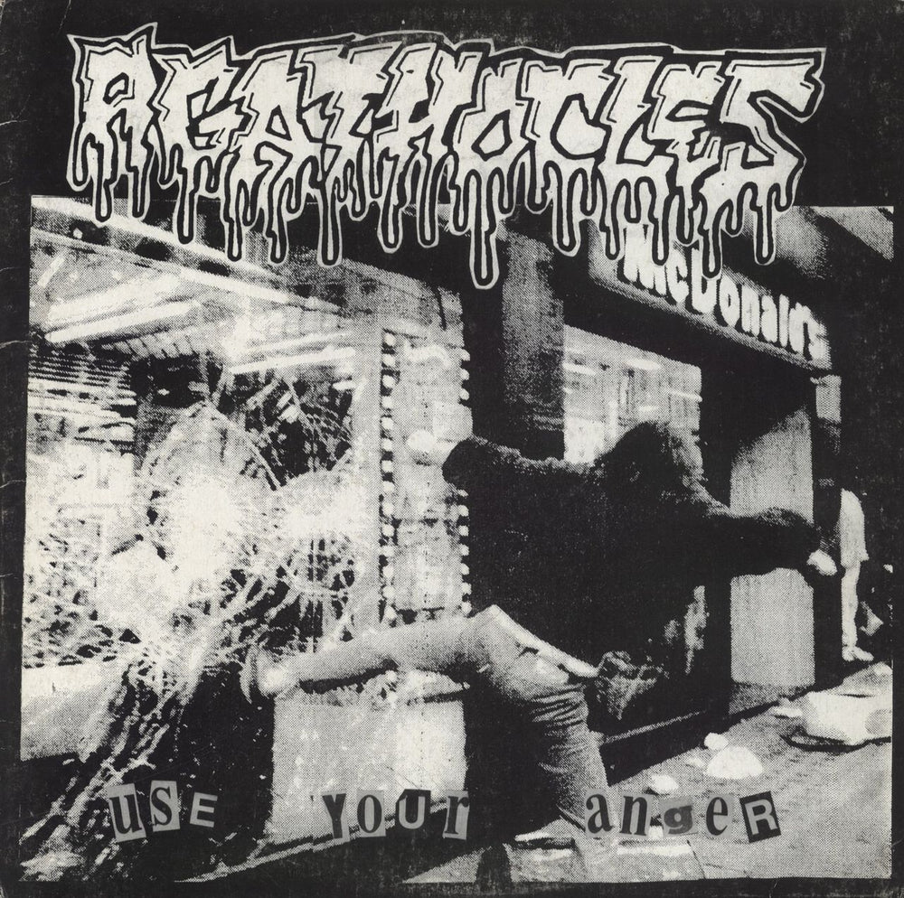 Agathocles Use Your Anger Italian vinyl LP album (LP record) SOA007