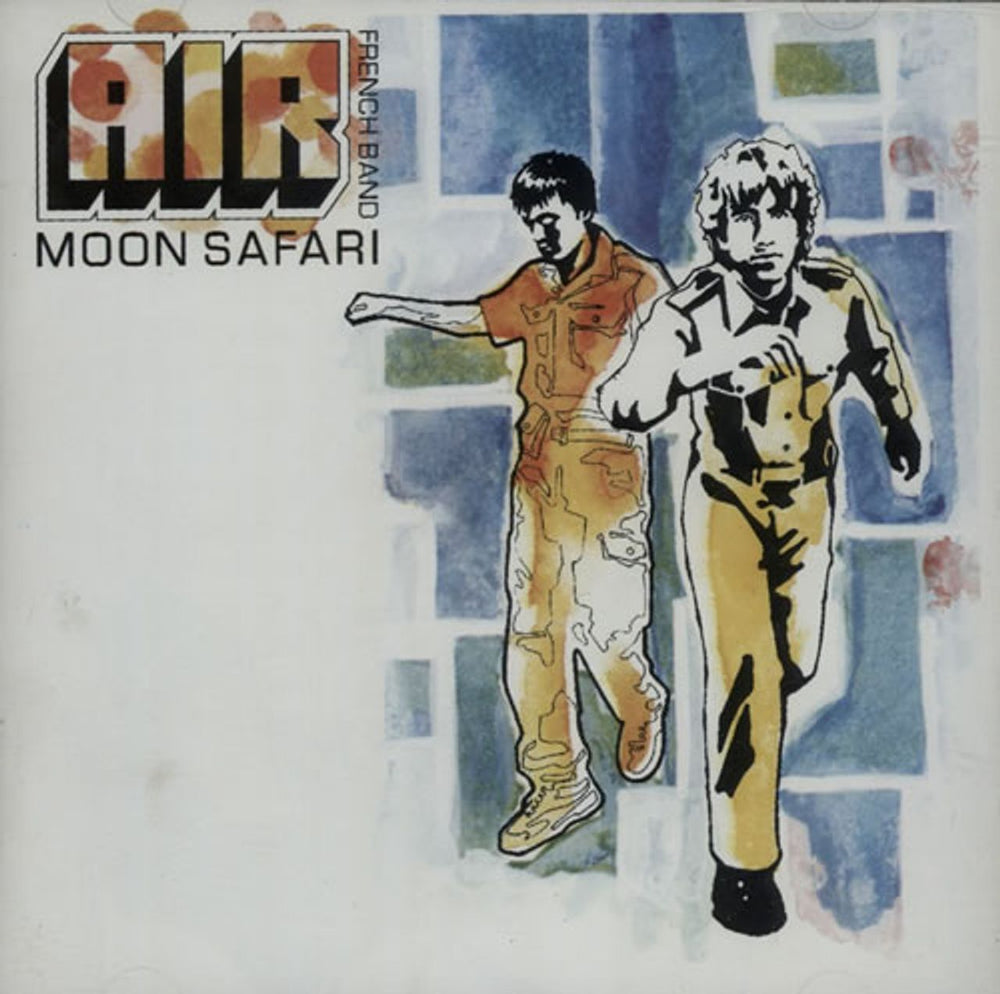 Air (French) Moon Safari Italian CD album (CDLP) 724384497828