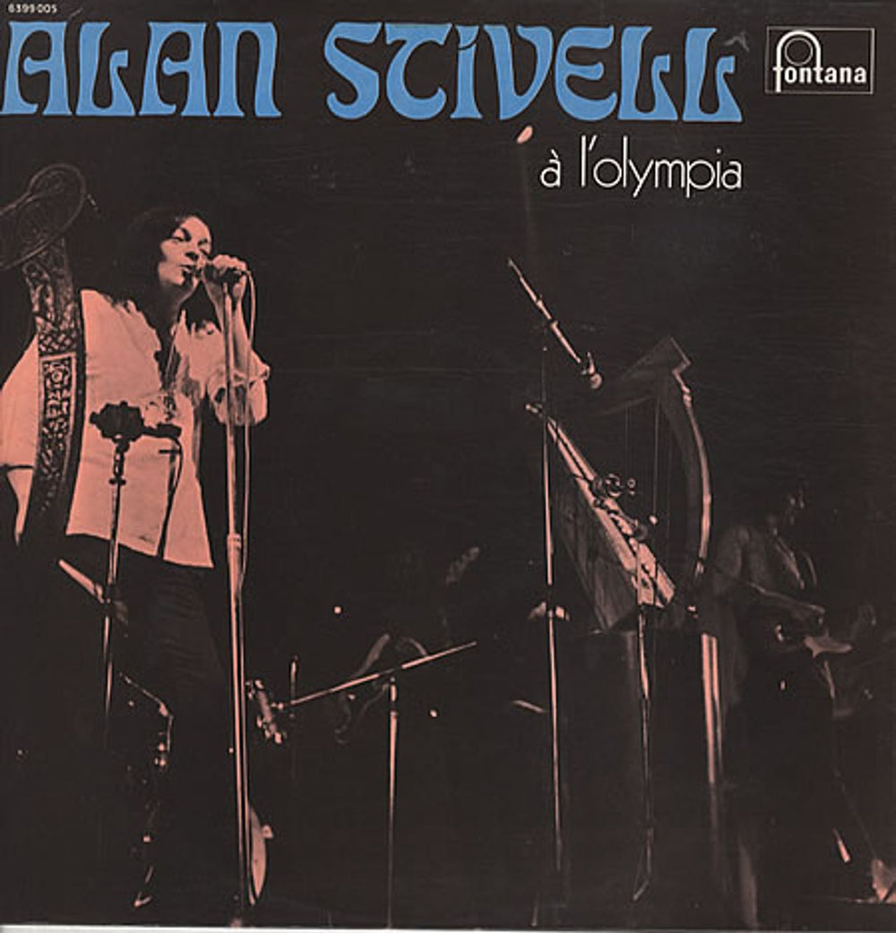 Alan Stivell A L'Olympia UK vinyl LP album (LP record) 6399005