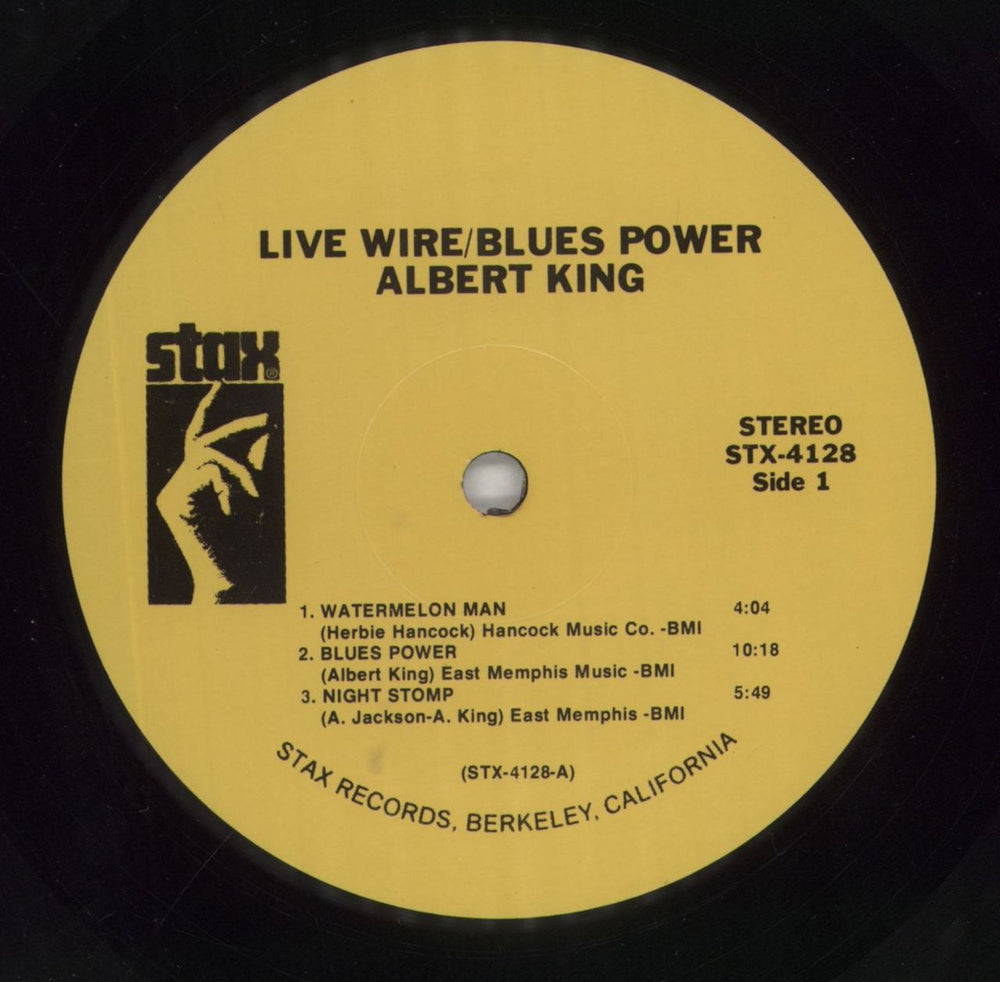 Albert King Live Wire/Blues Power US vinyl LP album (LP record) ATKLPLI850835