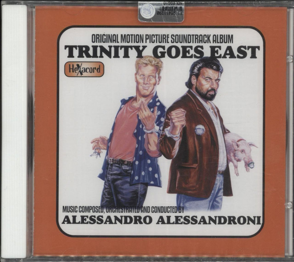 Alessandro Alessandroni Trinity Goes East (Original Motion Picture Soundtrack) Italian CD album (CDLP) HCD-03
