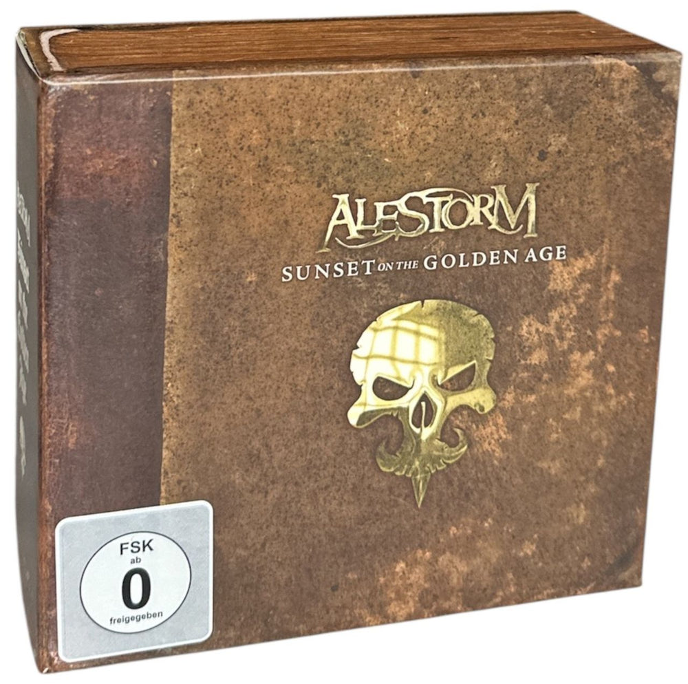 Alestorm Sunset On The Golden Age Austrian CD Album Box Set NPR546