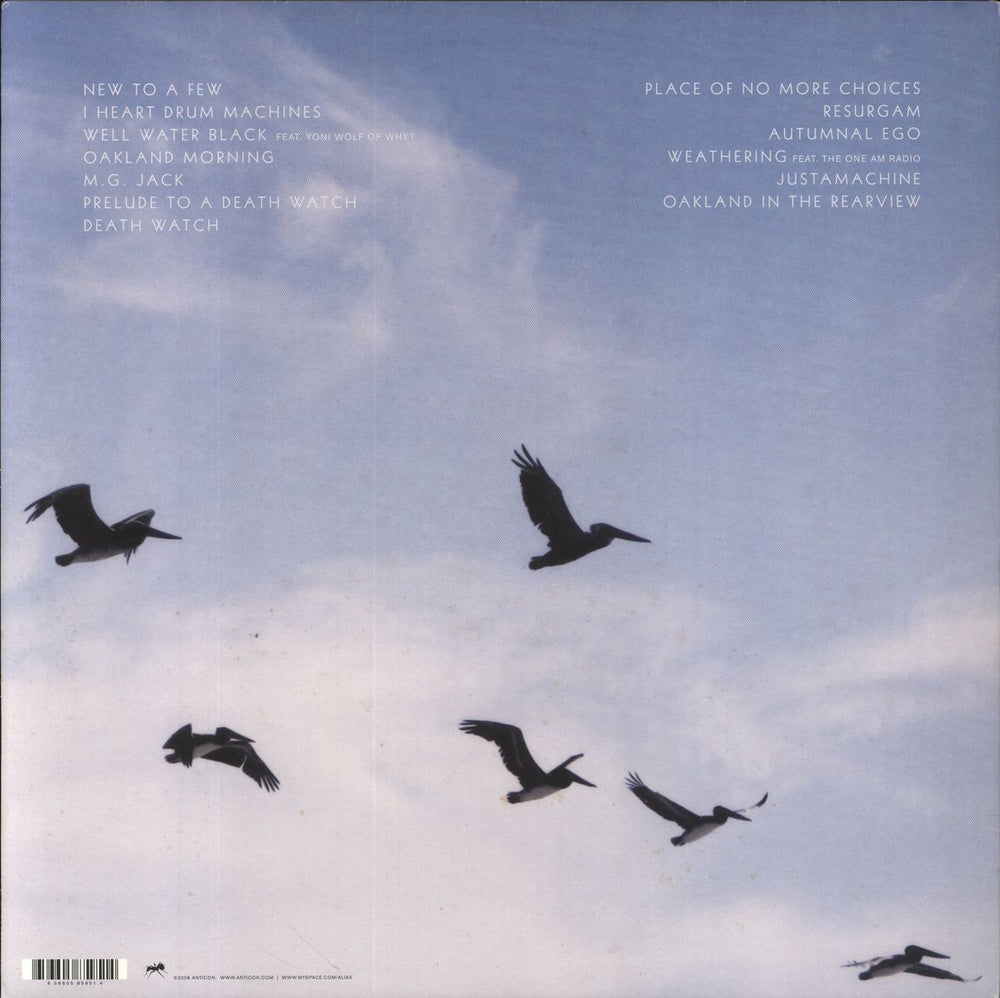 Alias (Hip-Hop) Resurgam US vinyl LP album (LP record) 656605859514