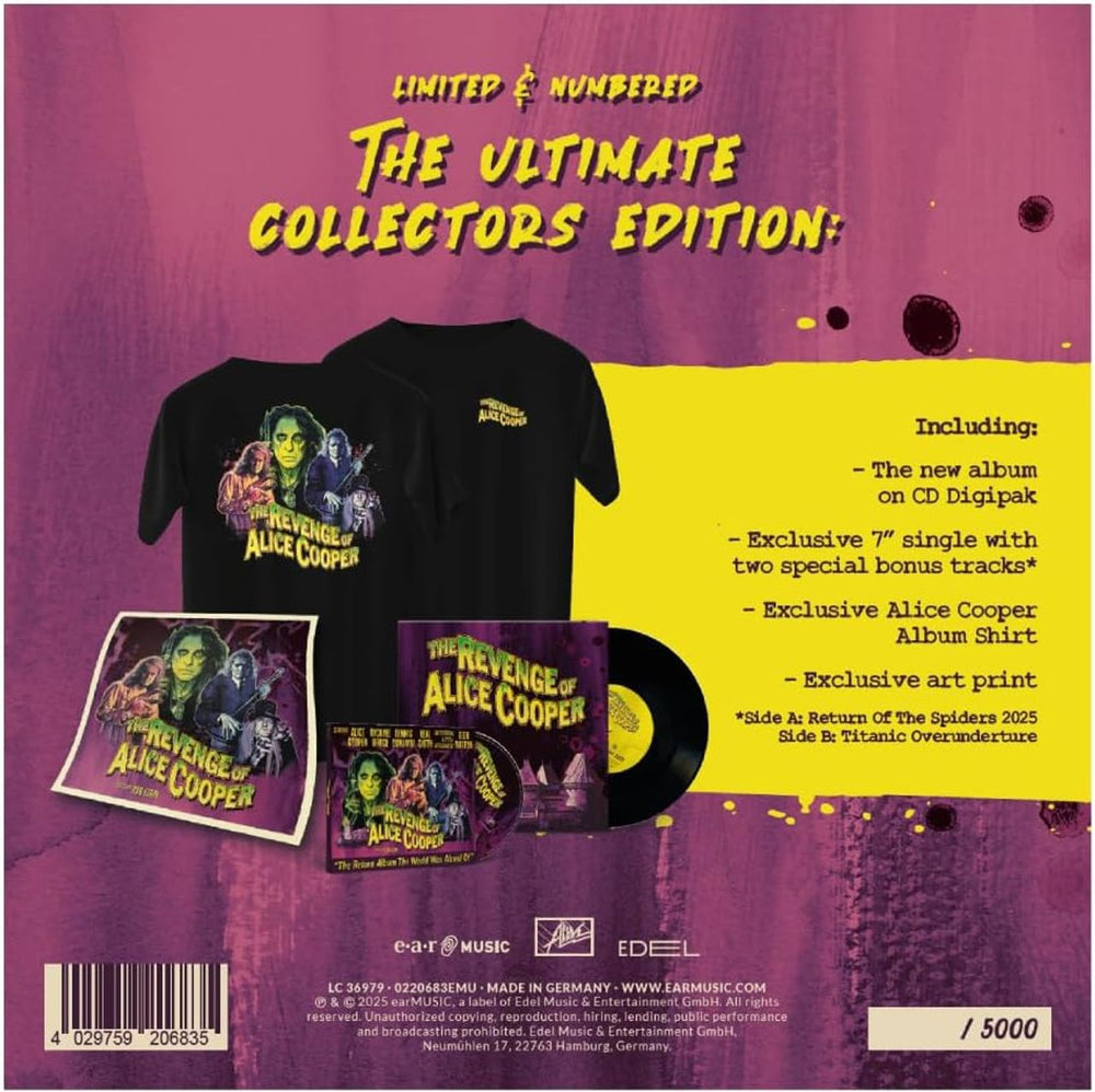 Alice Cooper The Revenge Of Alice Cooper - The Ultimate Collectors Edition Box Set - Sealed UK box set