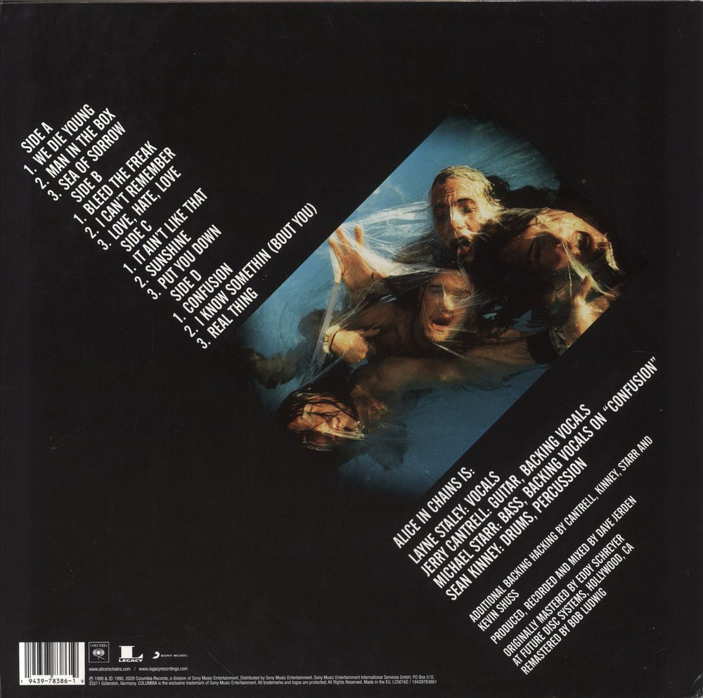 Alice In Chains Facelift - Remastered UK 2-LP vinyl record set (Double LP Album) 194397838619