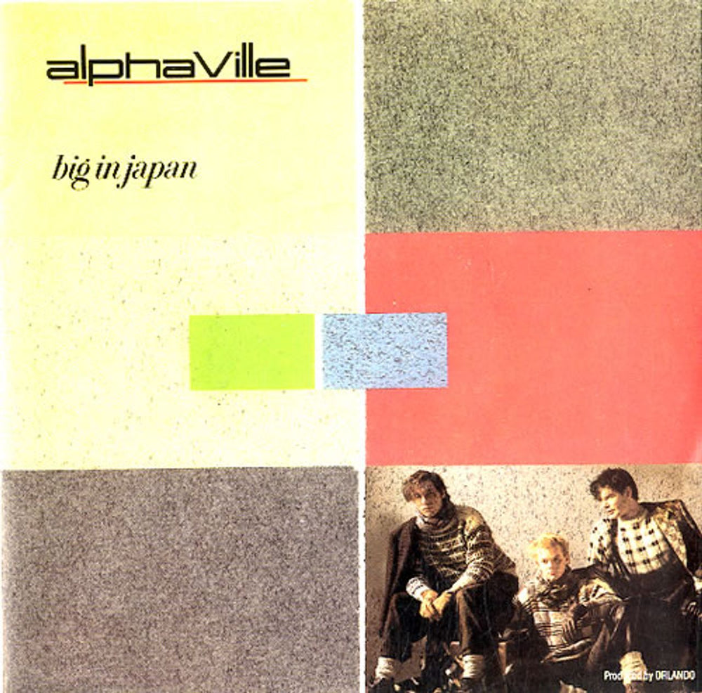 Alphaville Big In Japan UK 7" vinyl single (7 inch record / 45) X9505