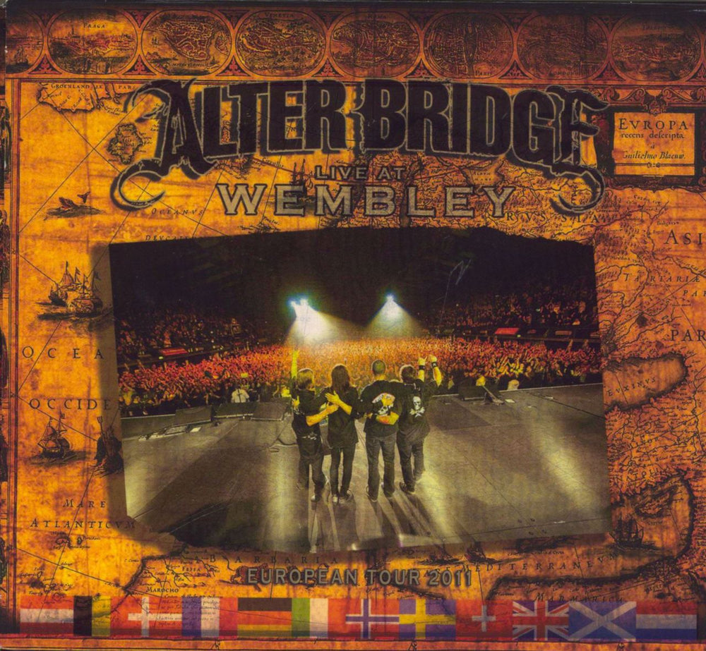 Alter Bridge Live At Wembley: European Tour 2011 German 2-disc CD/DVD set TDF0110