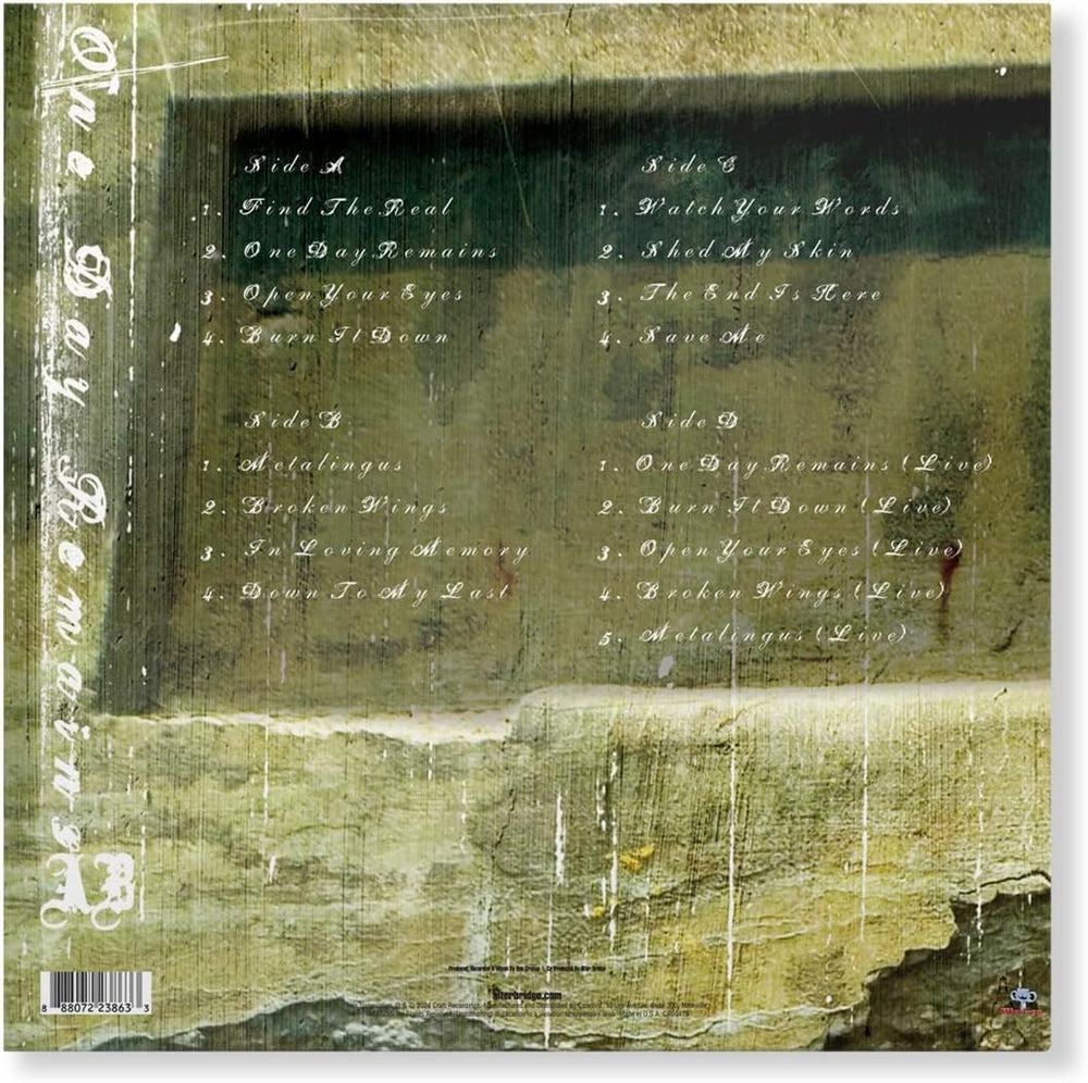 Alter Bridge One Day Remains - Deluxe Edition + Bonus Tracks - Sealed UK 2-LP vinyl record set (Double LP Album) 888072238633