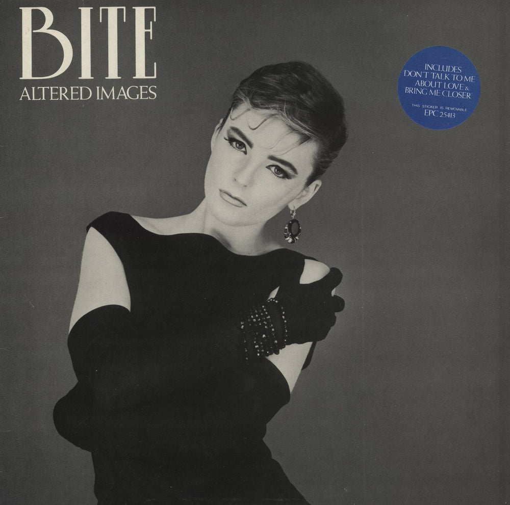 Altered Images Bite - Song Hype Sticker UK vinyl LP album (LP record) EPC25413