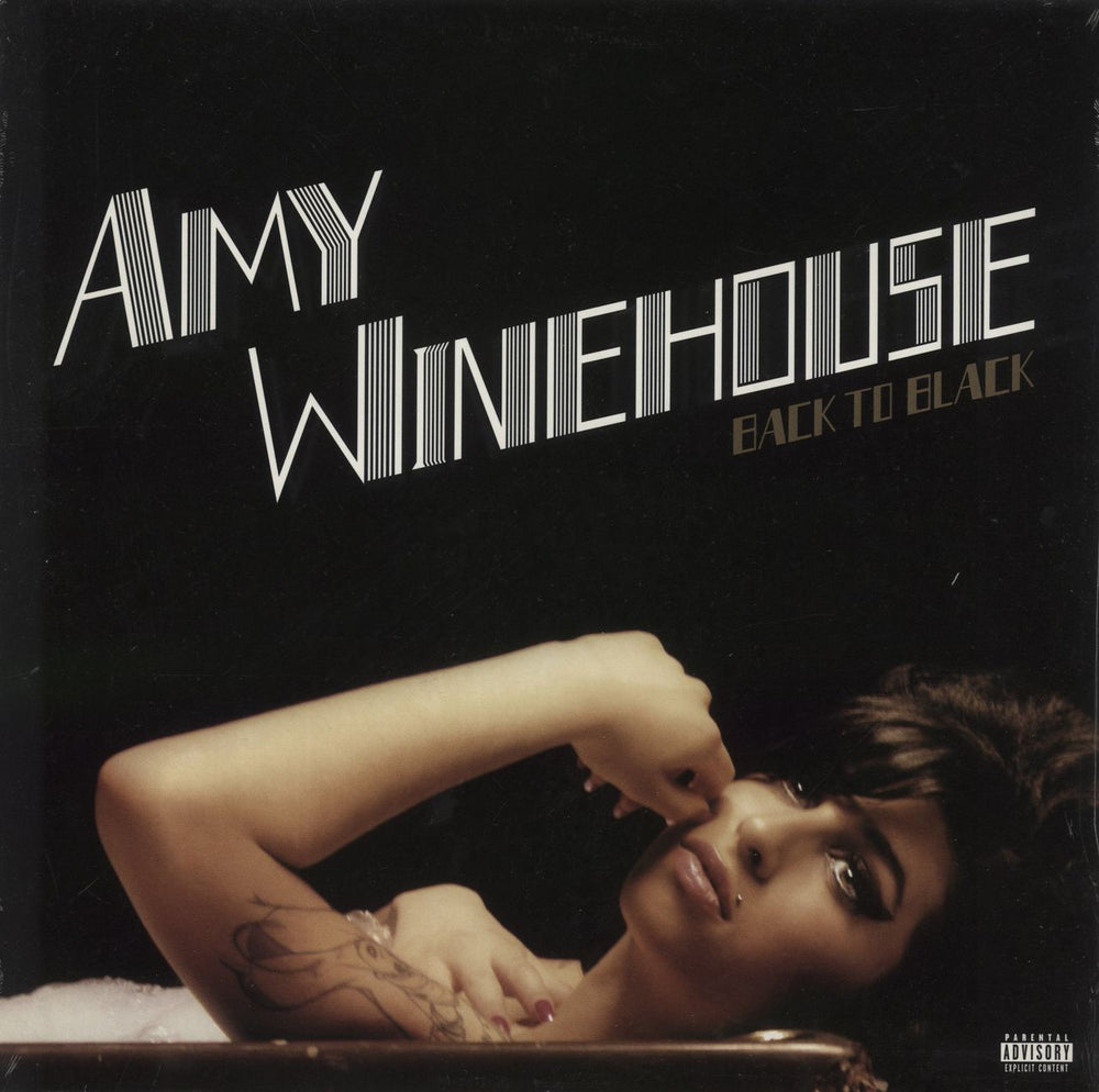 Amy Winehouse Back To Black - Sealed US vinyl LP album (LP record) B000899401