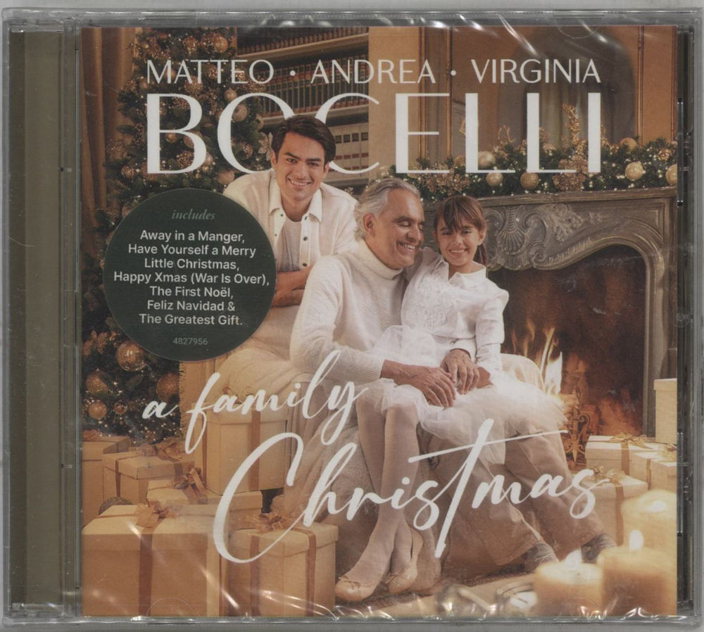 Andrea Bocelli A Family Christmas - Sealed German CD album (CDLP) 482 7956