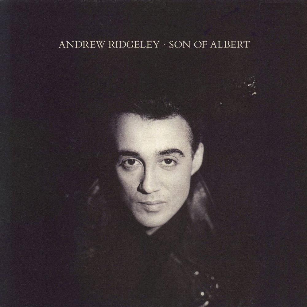 Andrew Ridgeley Son Of Albert - Gold Promo Stamped Sleeve UK vinyl LP album (LP record) 4667171