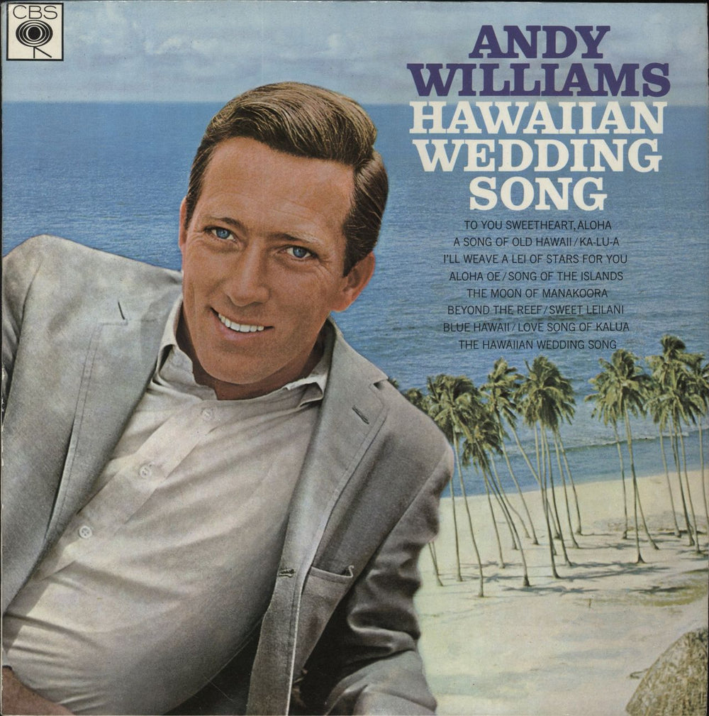 Andy Williams Hawaiian Wedding Song UK vinyl LP album (LP record) 62526