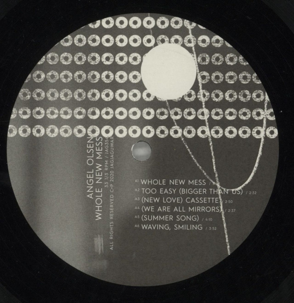 Angel Olsen Whole New Mess UK vinyl LP album (LP record) O4LLPWH869019