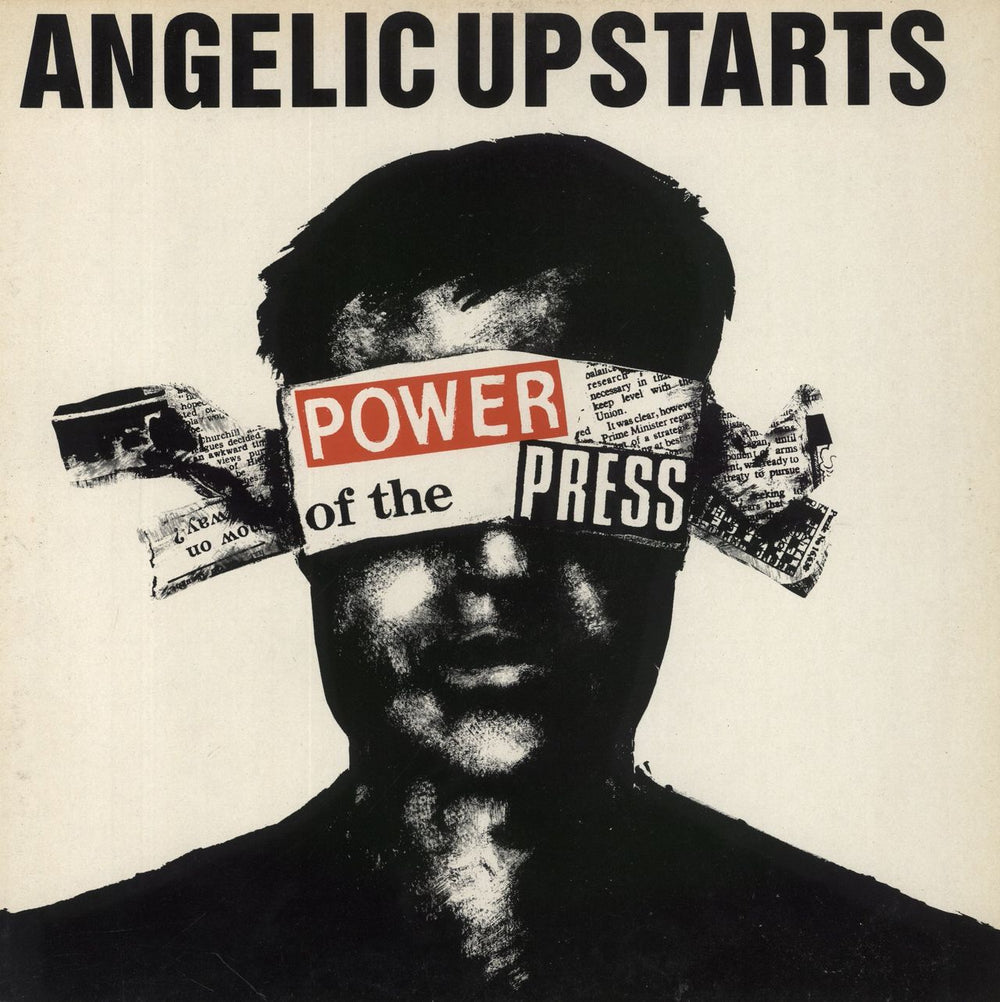 Angelic Upstarts Power Of The Press UK vinyl LP album (LP record) CLINK6