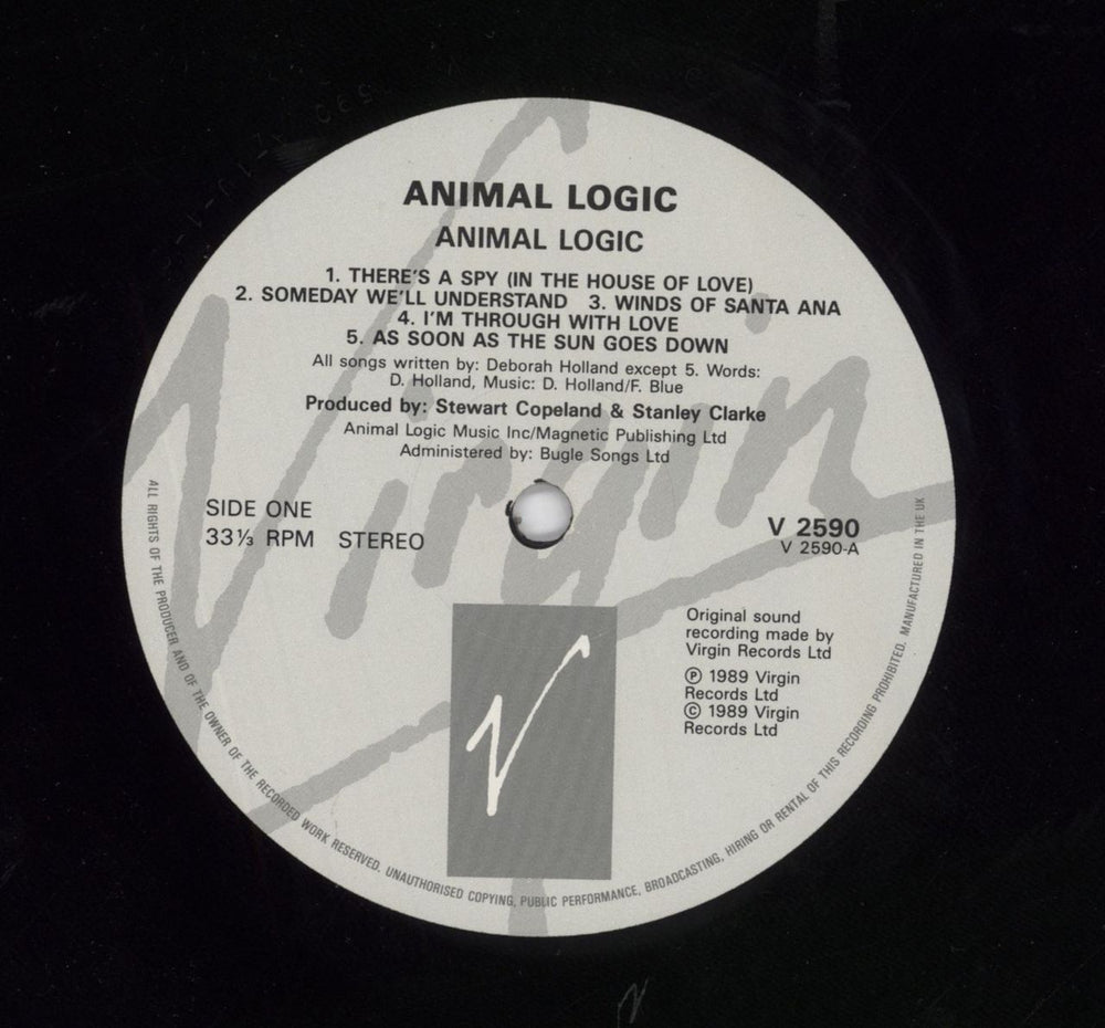 Animal Logic Animal Logic UK vinyl LP album (LP record) 5012981259013