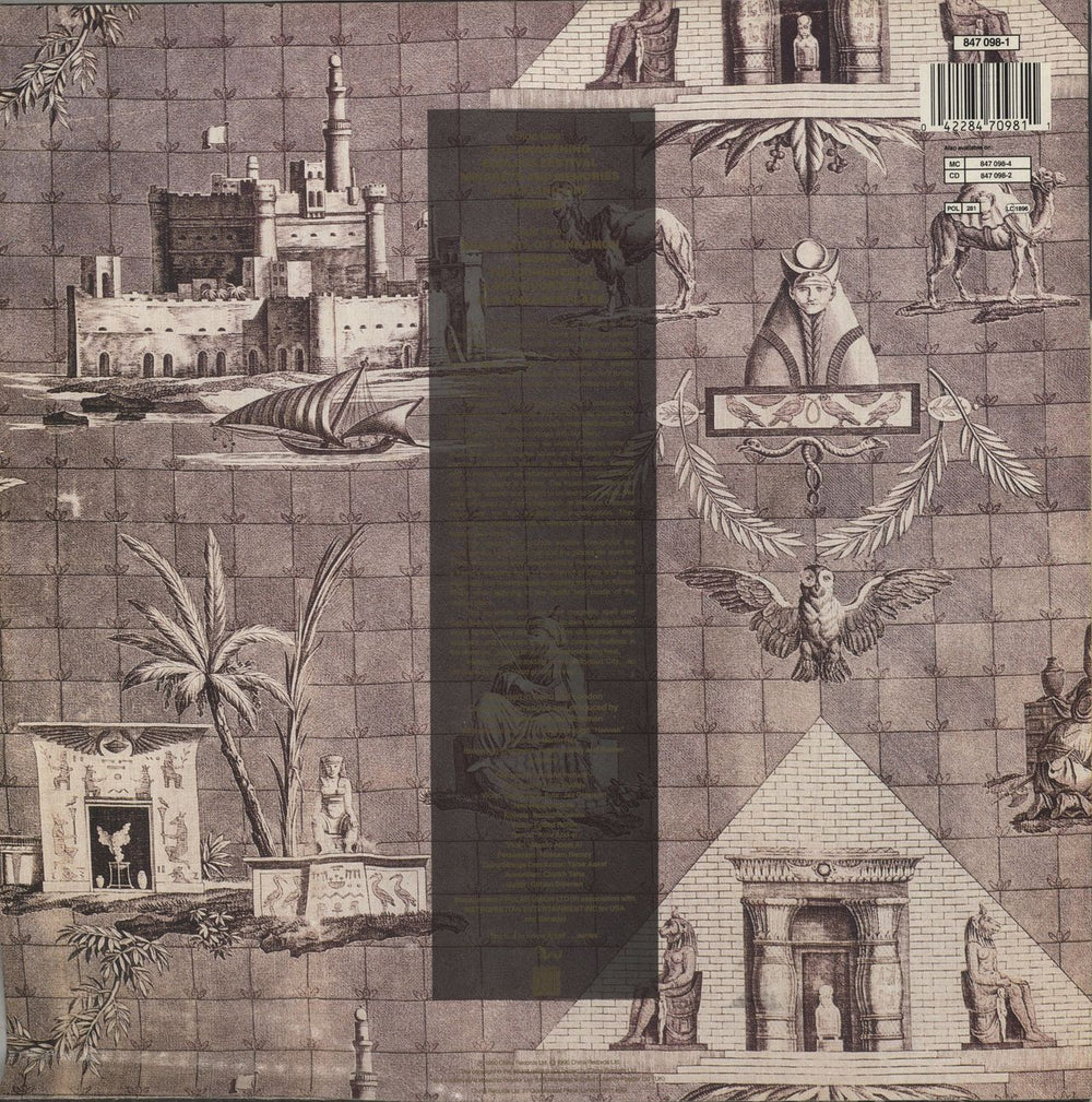 Anne Dudley & Jaz Coleman Songs From The Victorious City UK vinyl LP album (LP record) 042284709811