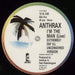 Anthrax I'm The Man UK 12" vinyl single (12 inch record / Maxi-single) ANX12IM463875