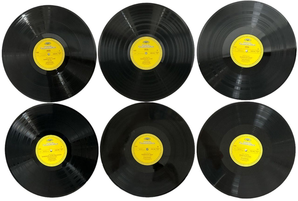 Anton Bruckner 9 Symphonien - Karajan German Vinyl Box Set B1PVXSY843699