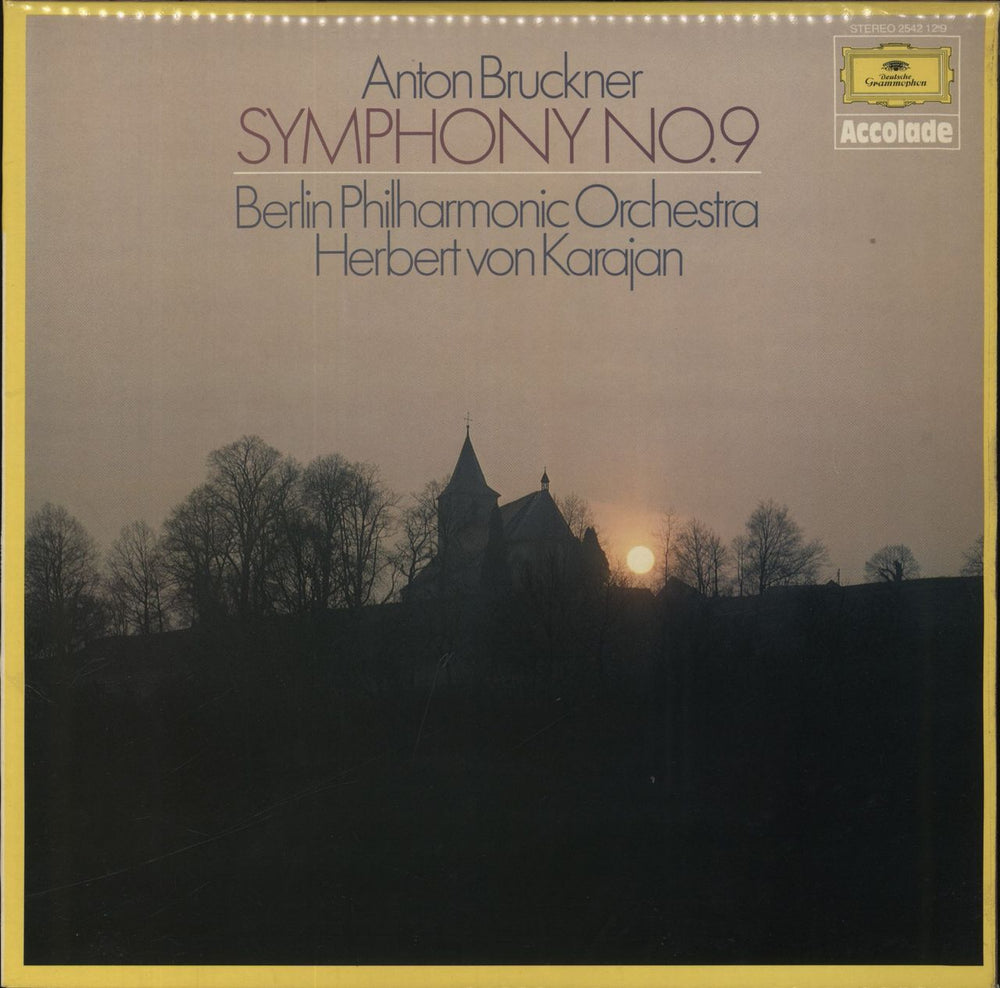 Anton Bruckner Bruckner: Symphonie Nr. 9 D-moll UK vinyl LP album (LP record) 2542129