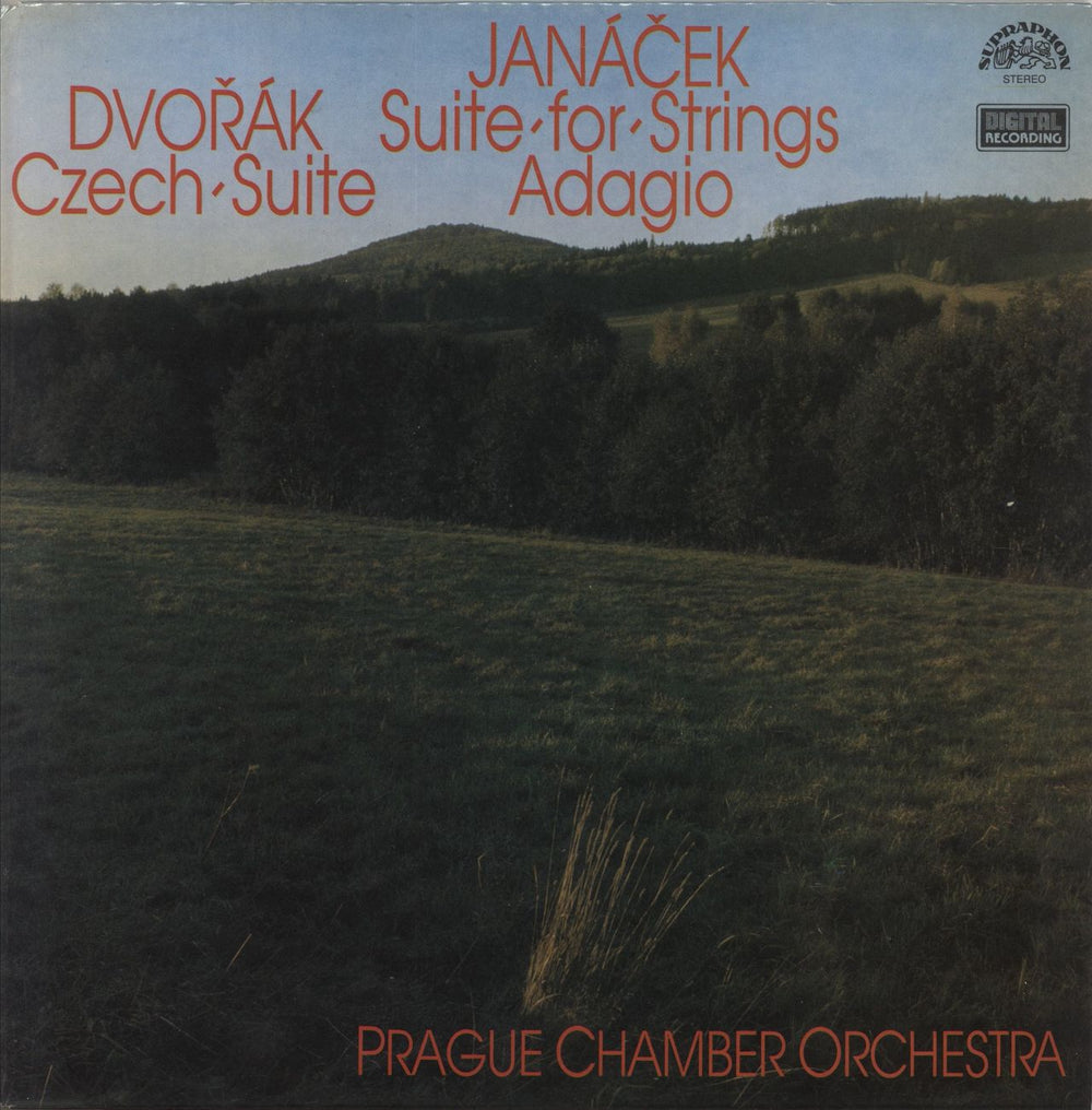 Antonín Dvorák Czech Suite / Suite For Strings & Adagio Czech vinyl LP album (LP record) 110055-1031