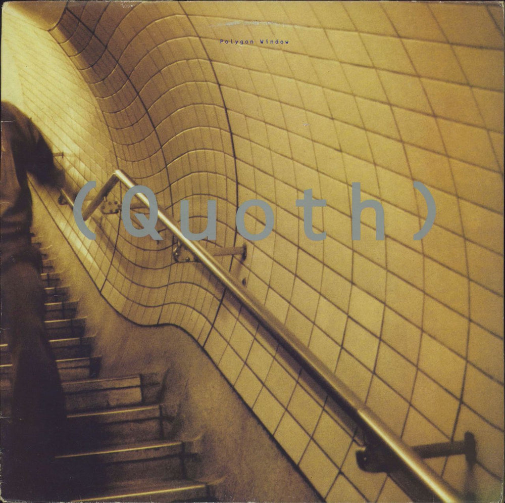 Aphex Twin Quoth - Clear Vinyl UK 12" vinyl single (12 inch record / Maxi-single) WAP33